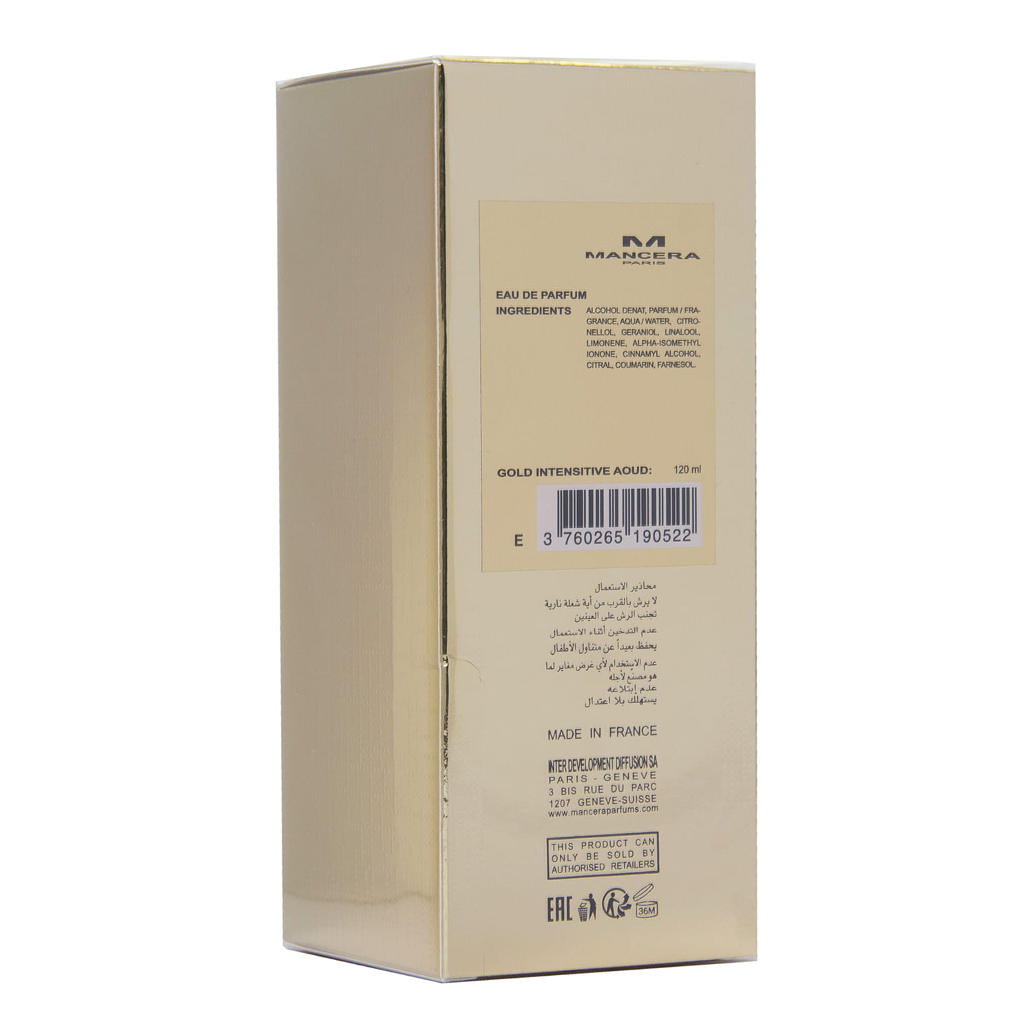 Mancera Gold Intensitive Aouds Woda Perfumowana 120ml (2).JPG